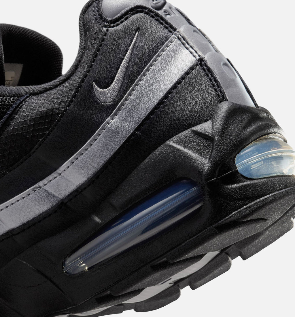 Air Max 95 Big Bubble OG Reflective Accents Men's Lifestyle Shoe – Black/White/Metallic Silver