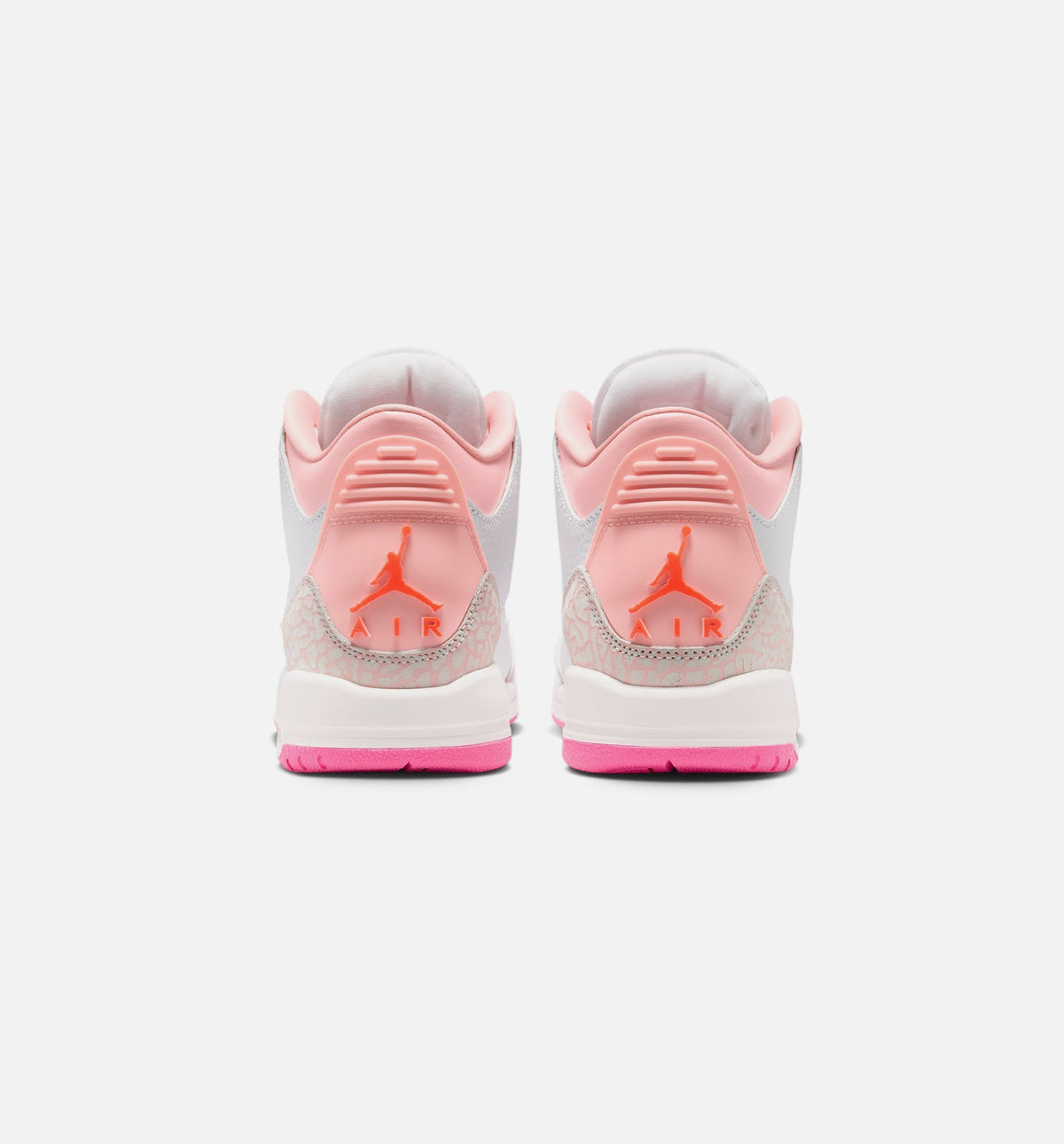 Air Jordan 3 Retro Spring Flowers Grade School Lifestyle Shoe - Pearl Pink/Pink Bloom/Pink Glow/Hyper Orange