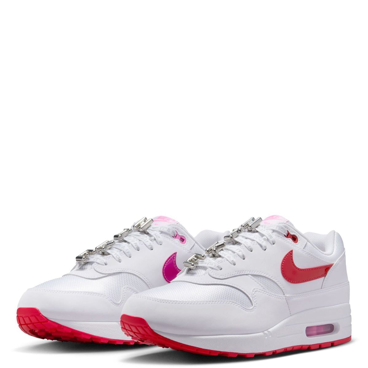 Men's Nike Air Max 1 PRM White/University Red (HV2303 100)