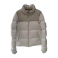 The North Face Stand-Collar Cropped Puffer Jacket – Cream | Lightweight & Warm