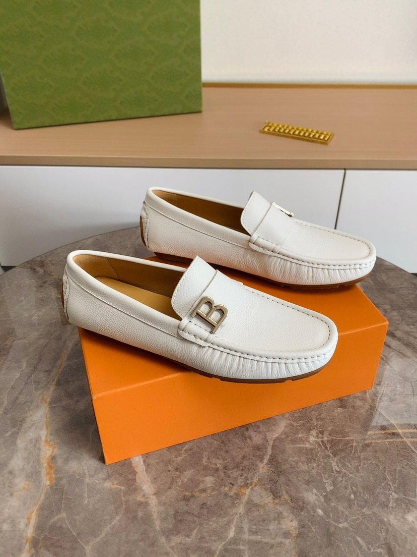 Men's Textured Ornament Loafers