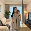 Fendi Fringed Monogram Scarf