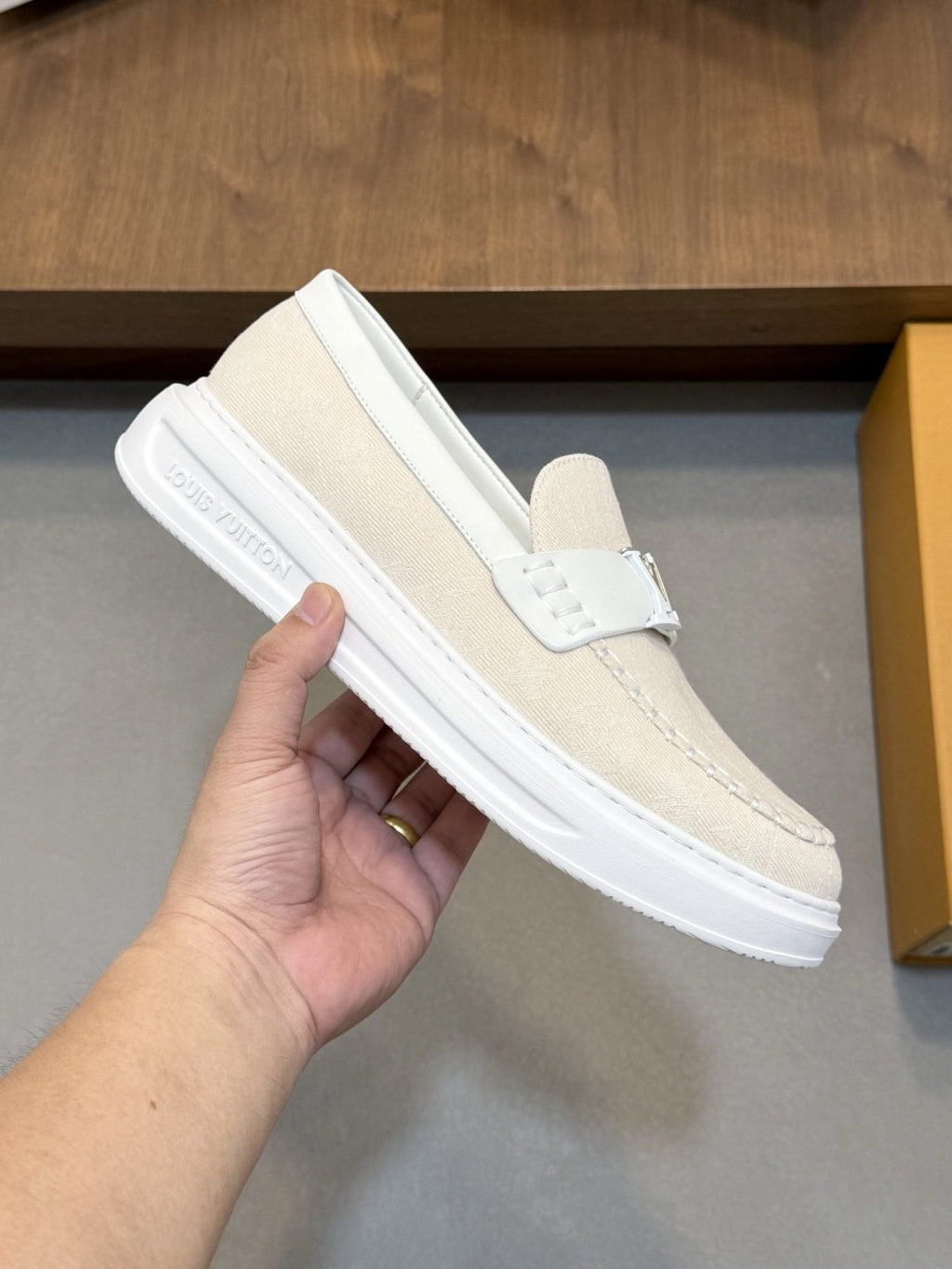 Louis Vuitton Strap Slip-On Sneakers