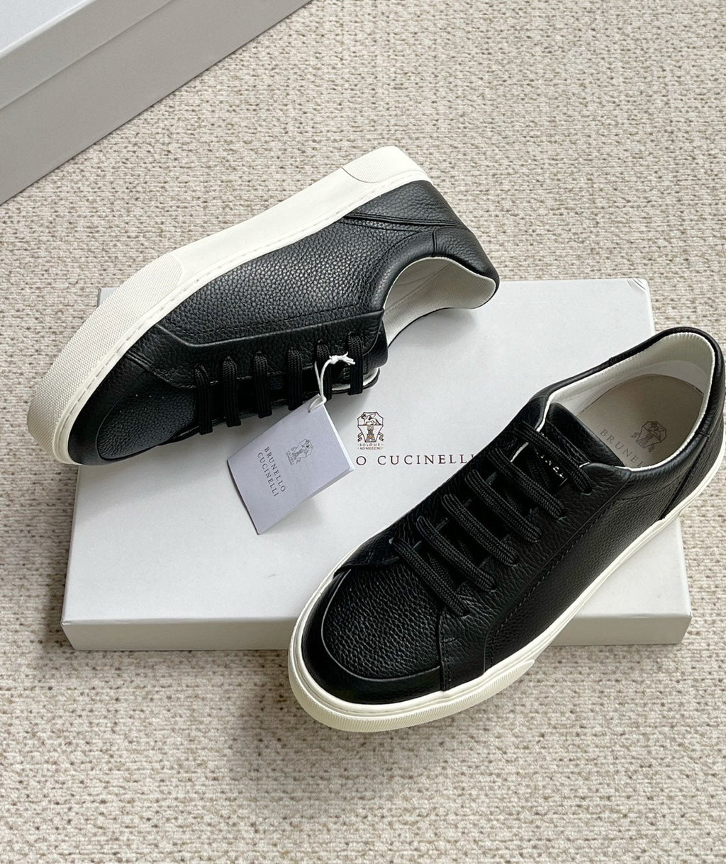 Brunello Cucinelli Textured Low-Top Sneakers